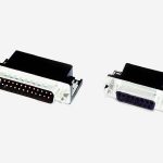 DL1 Series 0.590 Footprint Right Angle PCB Mount D-Sub Connector by Northern Technologies