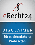 eRecht24 - Disclaimer - for legal websites