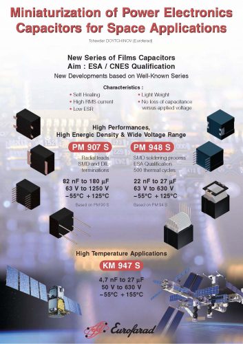 PM907N (DIL) Film capacitors for SMPS