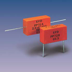 PP72R (radial) Metallized Polypropylene Capacitors