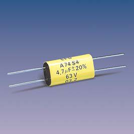 A64S4.(T) (axial) Metallized Polycarbonate capacitors