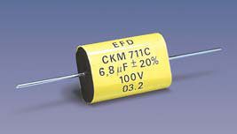 KM711 (T*) (axial) Metallized Polycarbonate capacitors