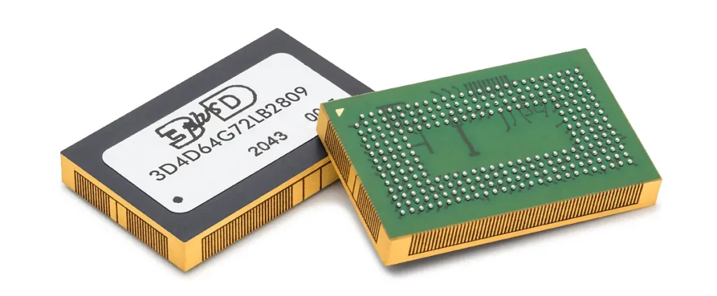 64Gbit x72bits DDR4 memory module for defense applications
