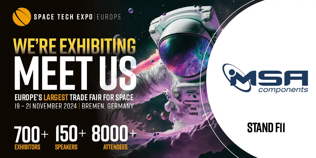 MSA-Components at the Space Tech Expo Europe 2024 in Bremen