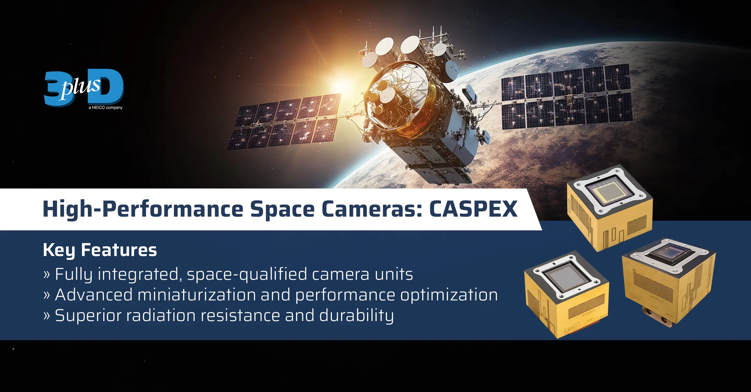 CASPEX product family by 3D PLUS