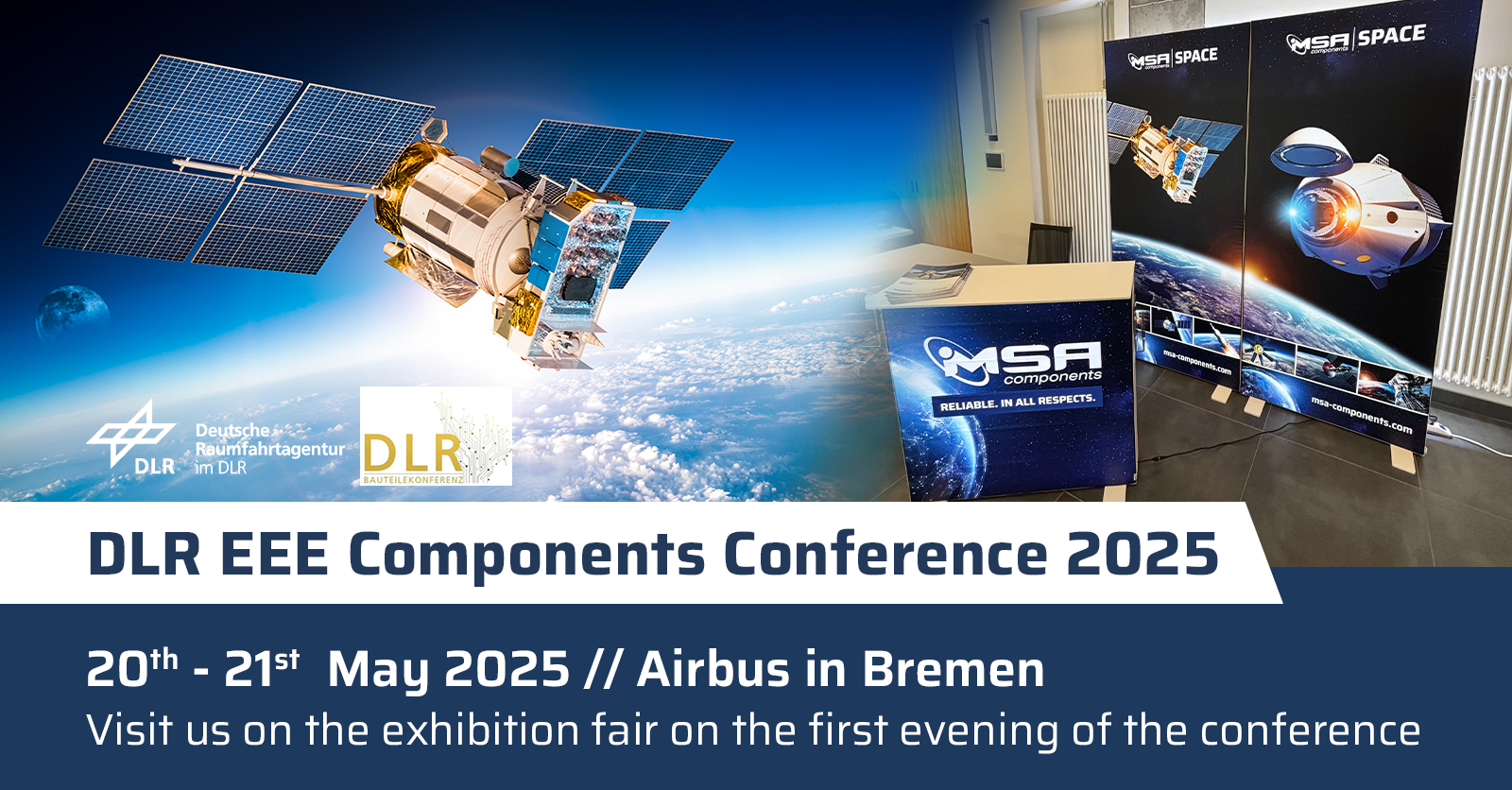 MSA Components GmbH at the DLR EEE Components Conference 2025 in Bremen