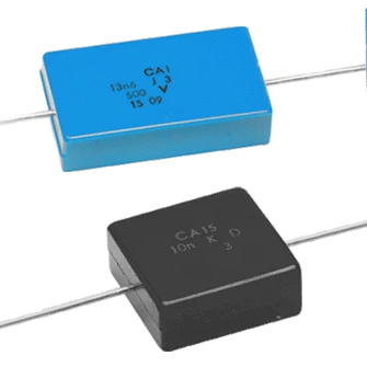 Maximum stability and reliability: Exxelia presents high-performance silver dipped mica capacitors for RF, military and aerospace applications CA Series Mica Capacitors