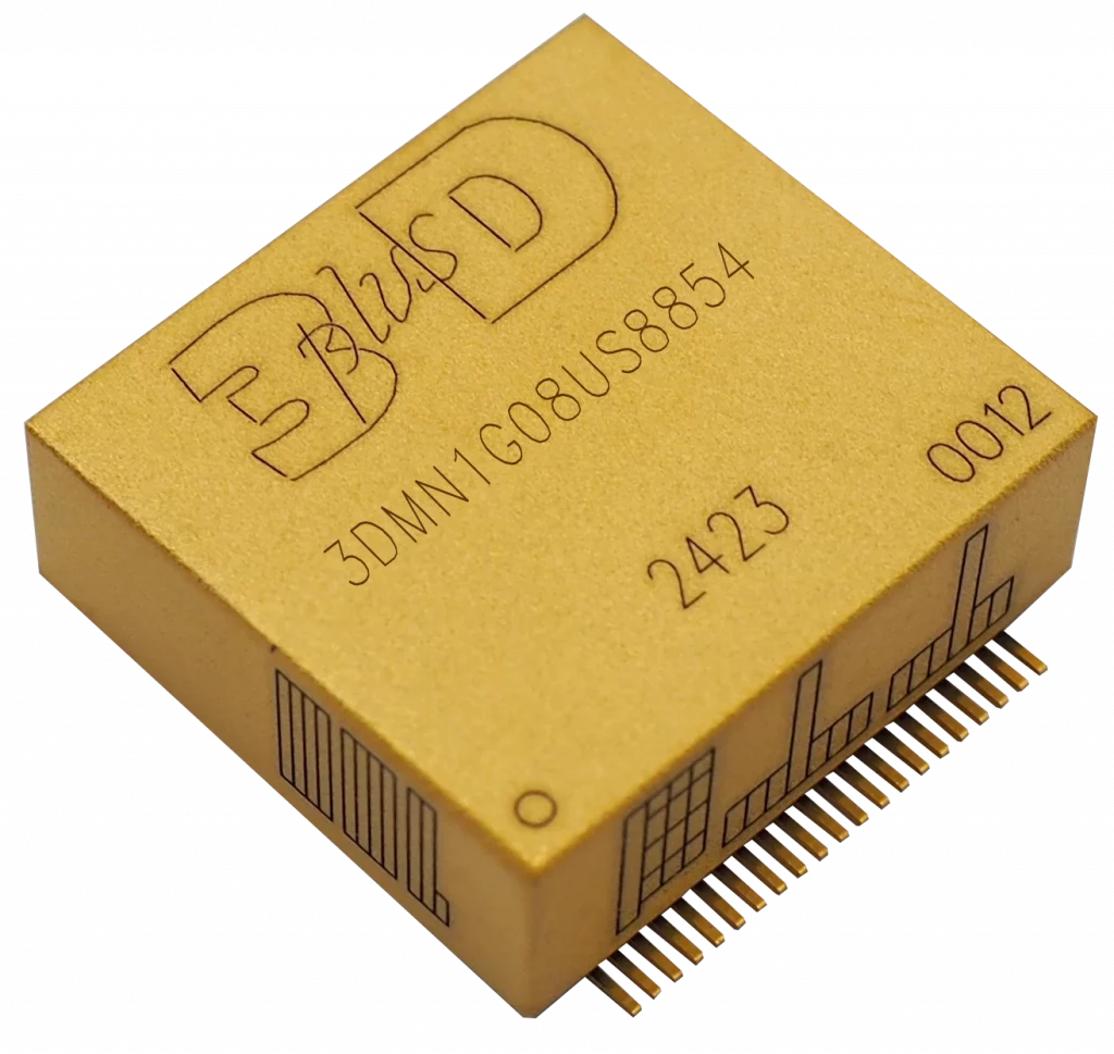 The MNEMOSYNE Radiation-Hardened Memory Family from 3D PLUS is officially qualified and in series production MNEMOSYNE