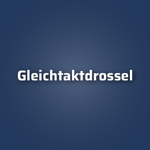 Gleichtaktdrossel