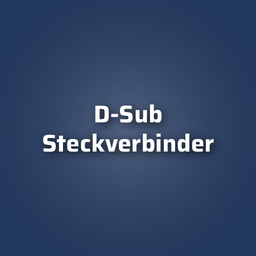 D-Sub Steckverbinder