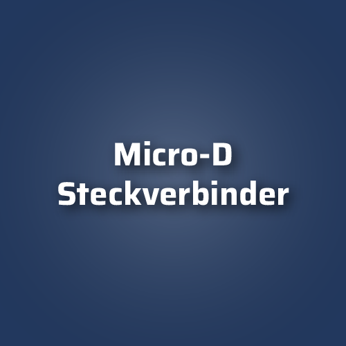 Micro-D Steckverbinder