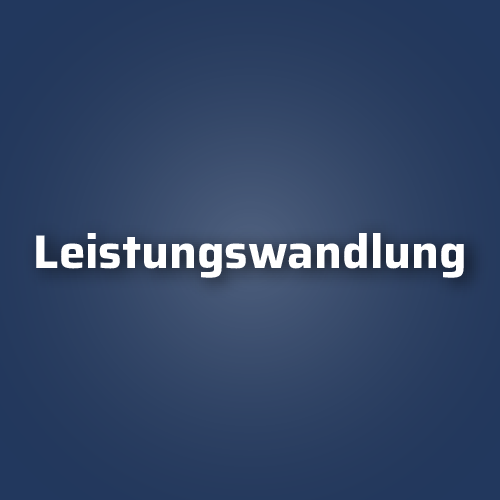 Leistungswandlung