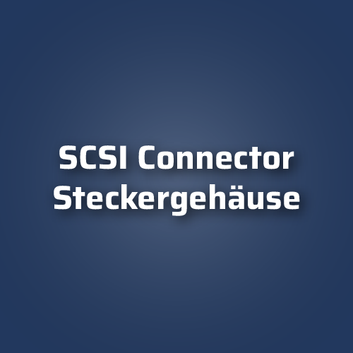 SCSI Connector Steckergehäuse