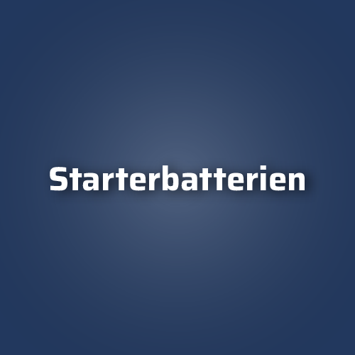 Starterbatterien
