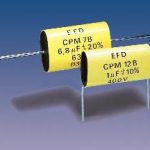 PM12 (radial) Metallized Polyester capacitors